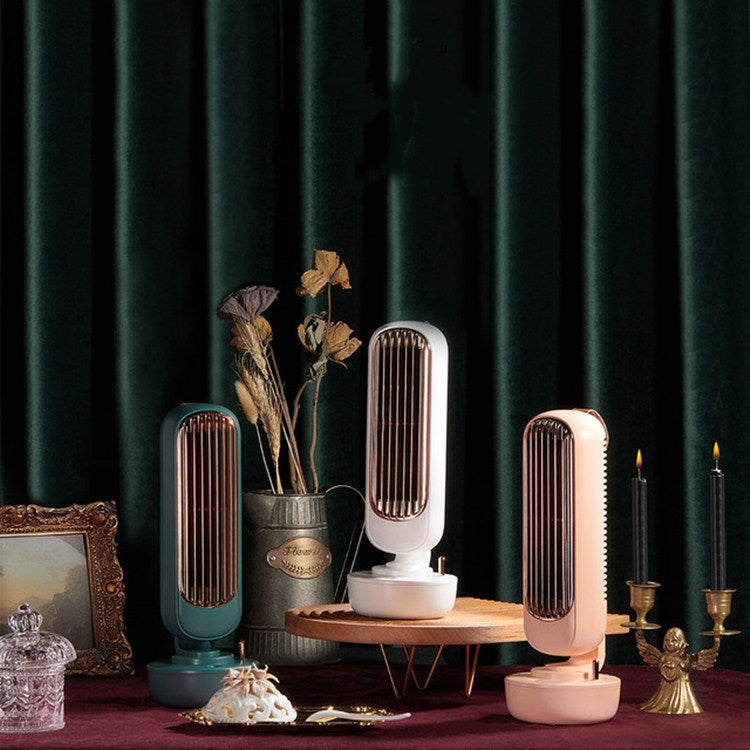 Desktop Ventilator Retro Met Sprayfunctie en Koeling 3