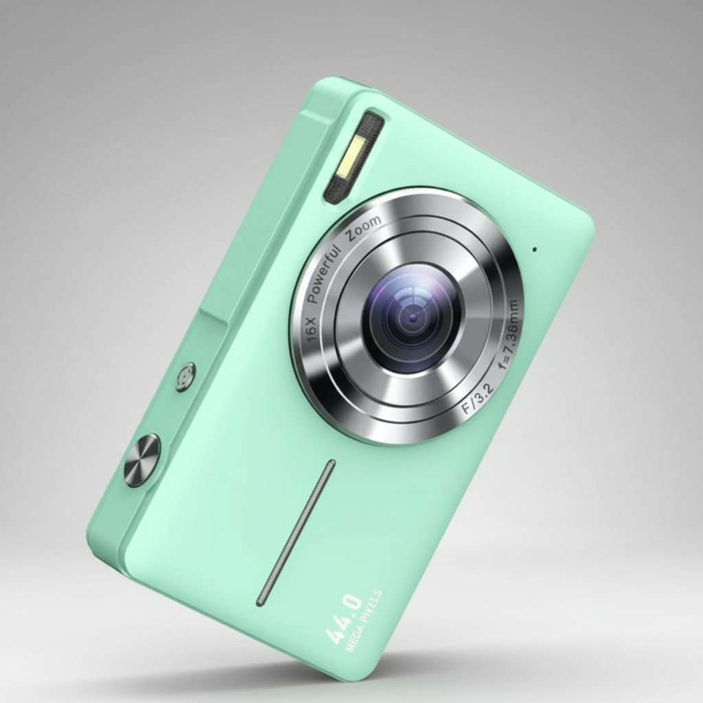Digitale Camera Retro Stijl met Moderne Functies 6