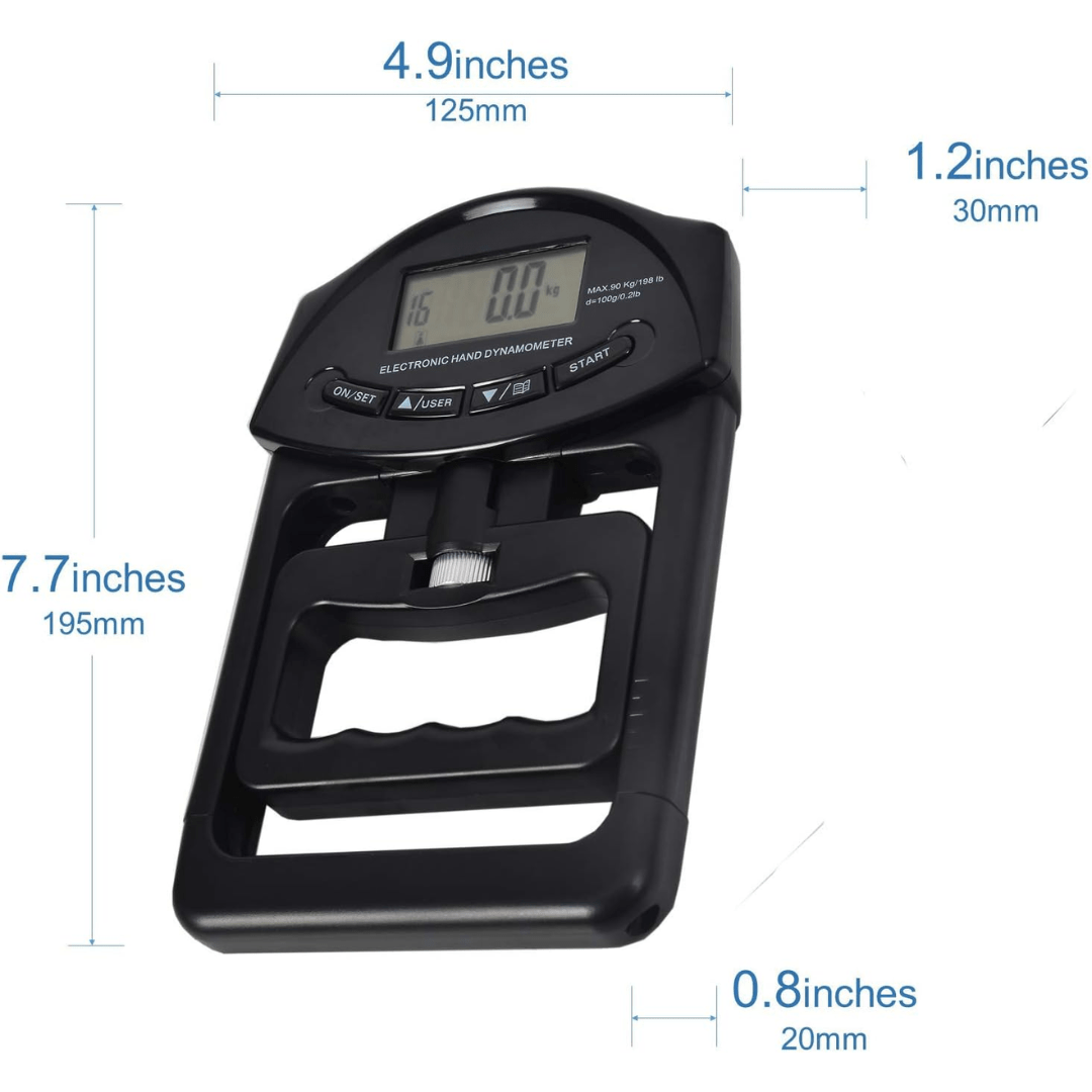 Digitale Handdynamometer voor Nauwkeurige Grijpkrachtmeting 2