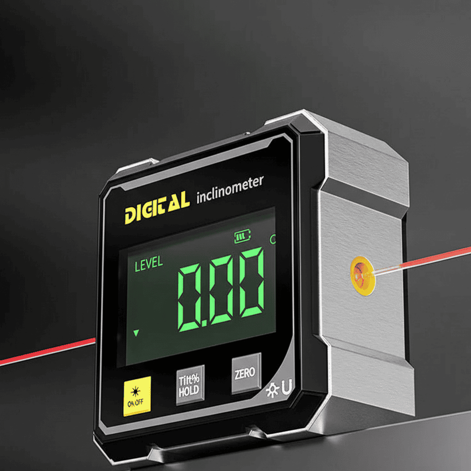Digitale Hoekmeter met Magnetische Basis 1