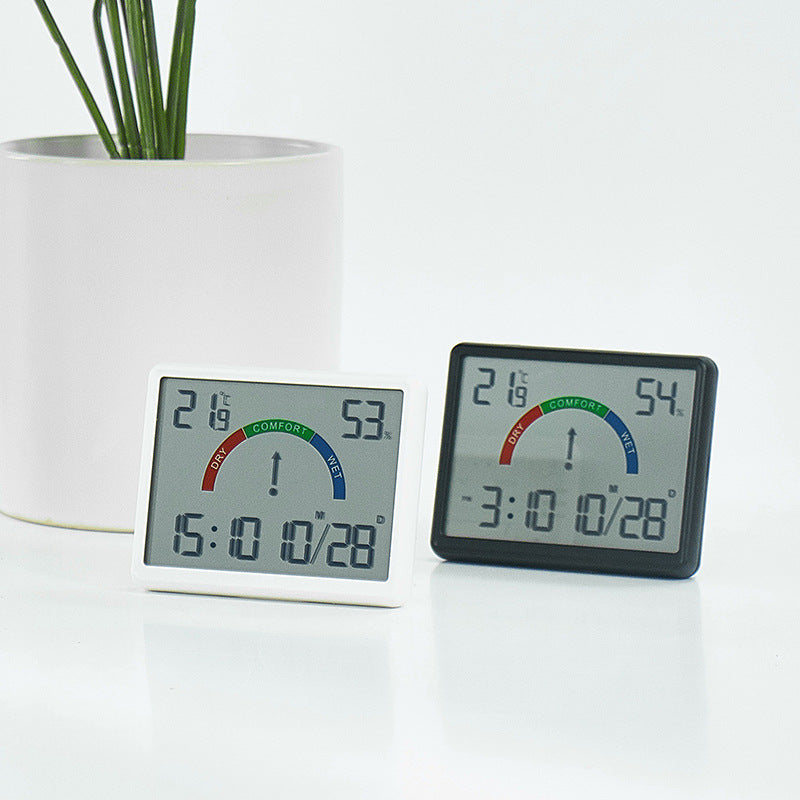 Digitale Hygrometer Klok met Temperatuurweergave 3