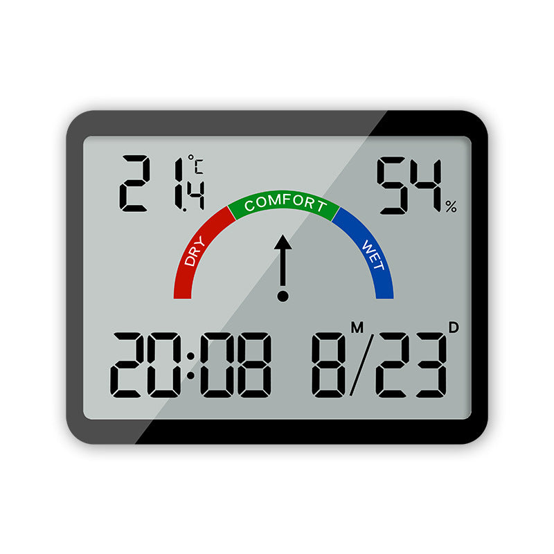 Digitale Hygrometer Klok met Temperatuurweergave 7