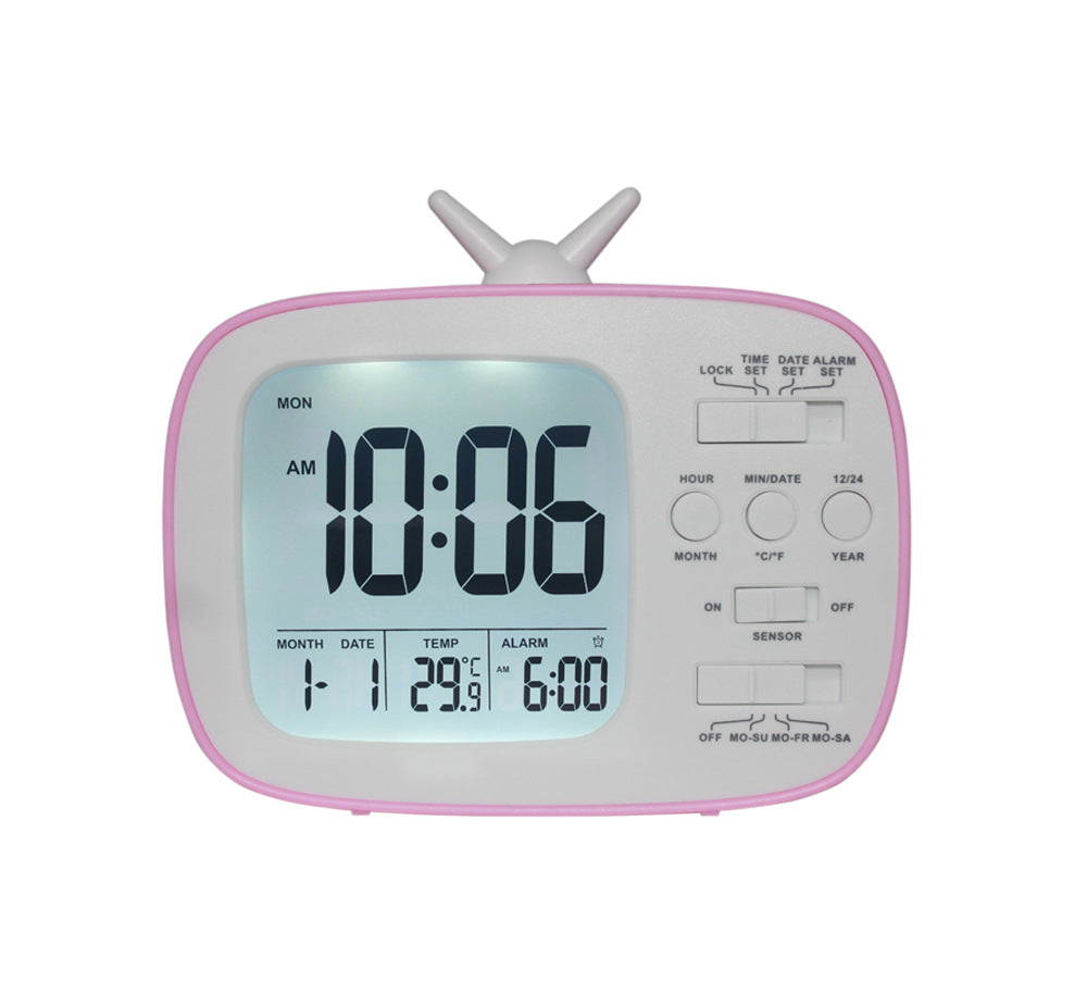 Digitale Thermometerklok Met Alarmfunctie Voor Dames en Heren 7