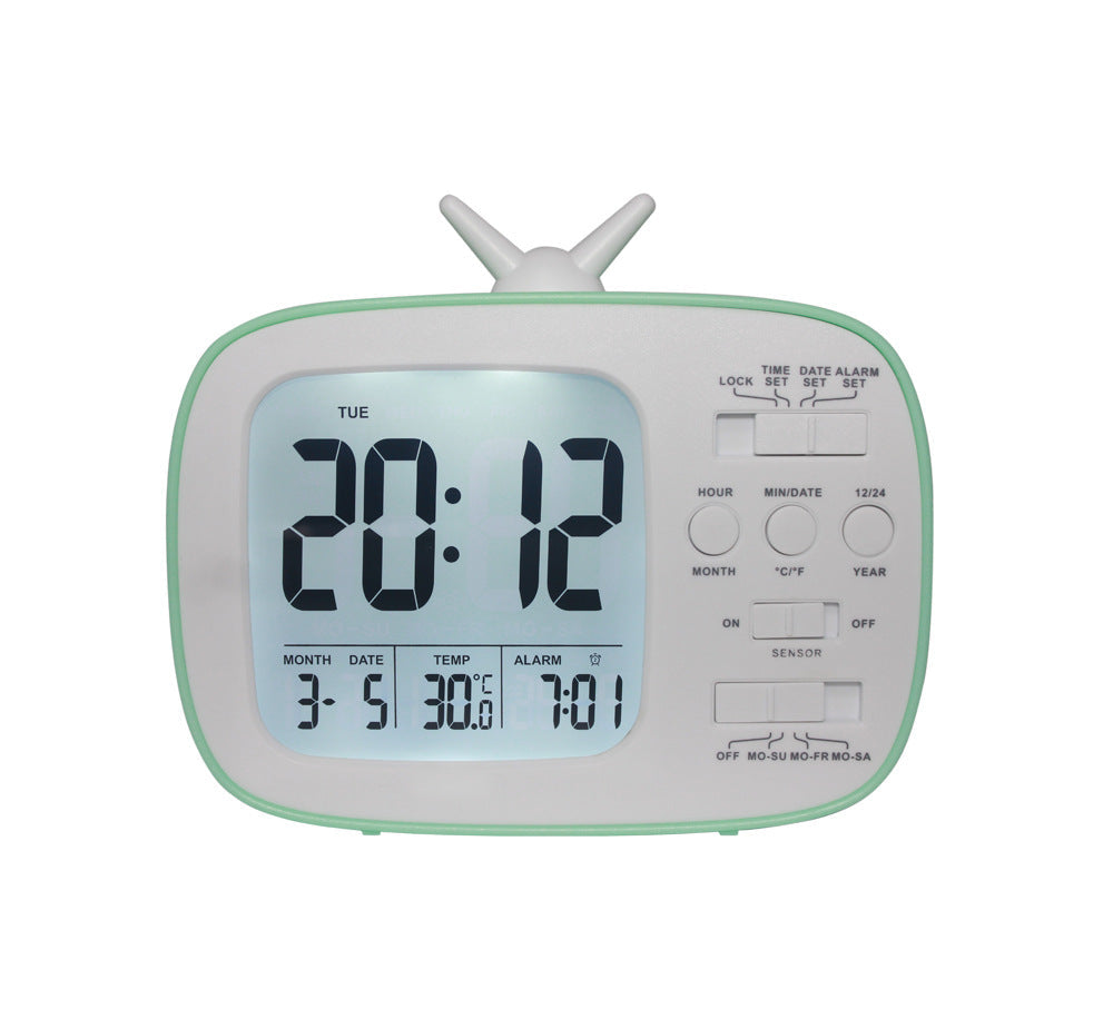 Digitale Thermometerklok Met Alarmfunctie Voor Dames en Heren 8