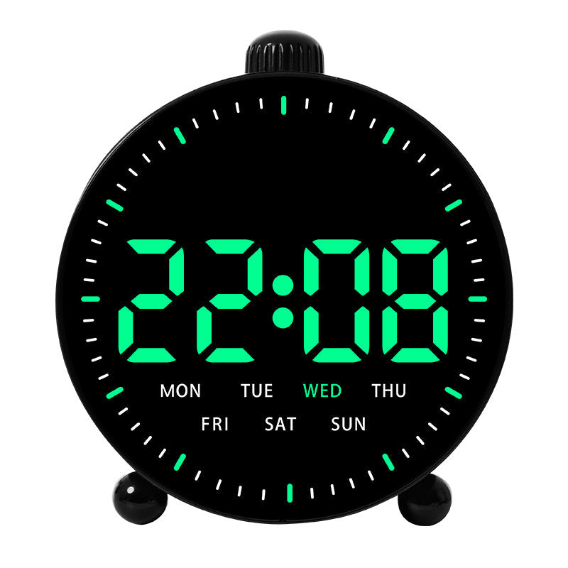 Digitale Wekker Bureauklok Met Groot LED-Display 9