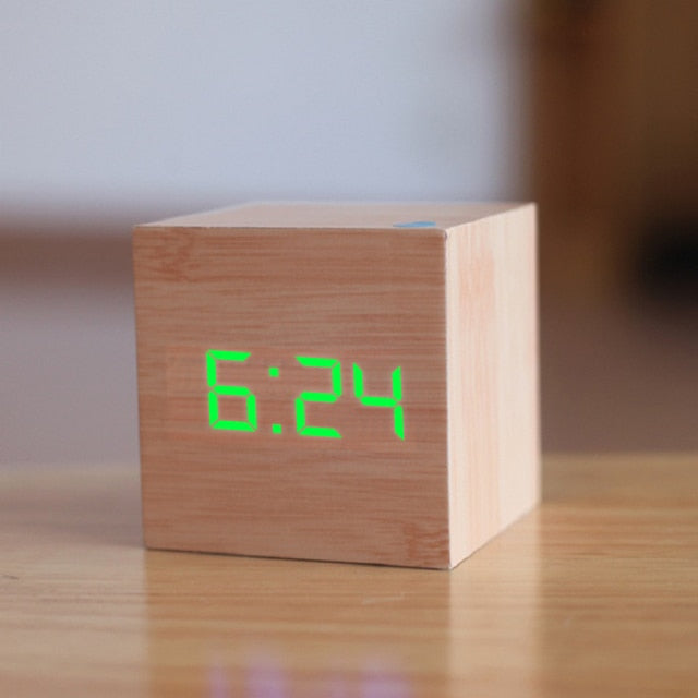 Digitale Wekker CubeGlow Met Multifunctioneel Display - Modern En Compact Design 5