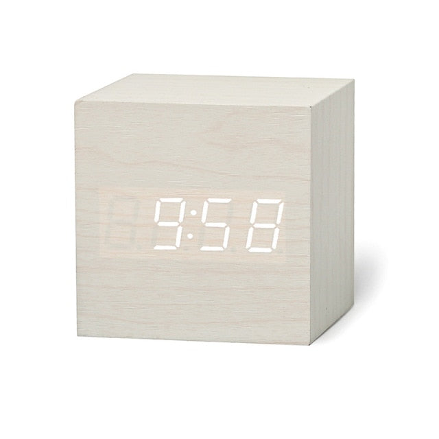 Digitale Wekker CubeGlow Met Multifunctioneel Display - Modern En Compact Design 6