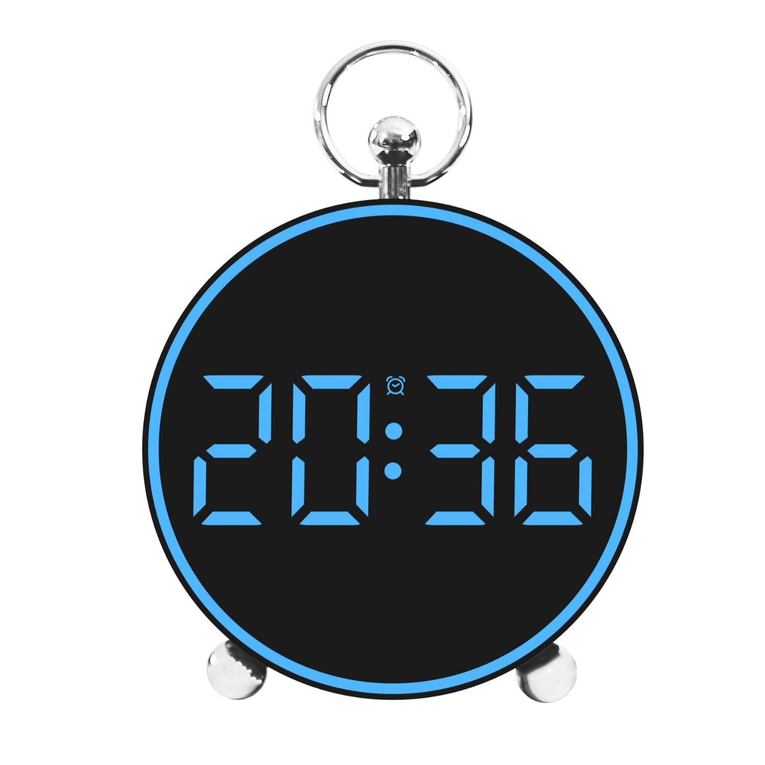 Digitale Wekker Met LED-Display Modern Design 8