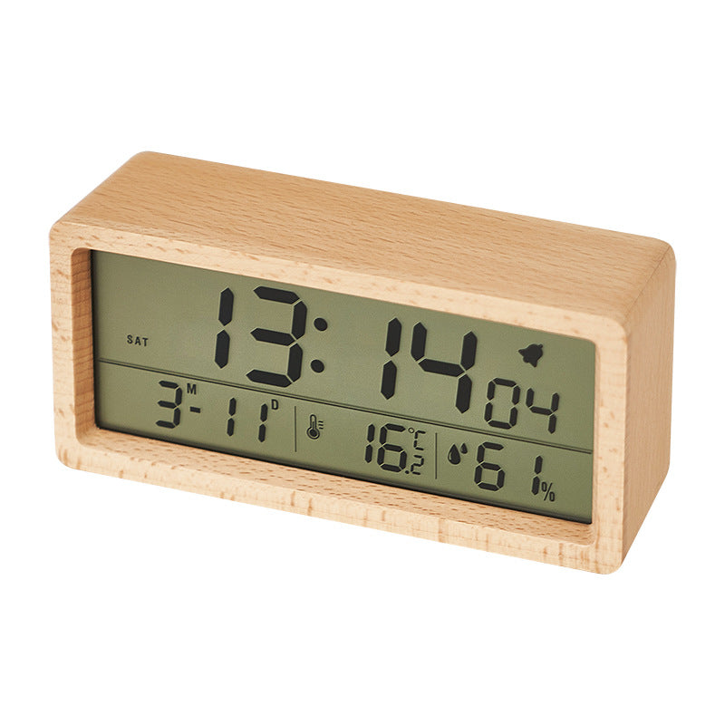 Digitale Wekker Modern Design Met LED Display 0