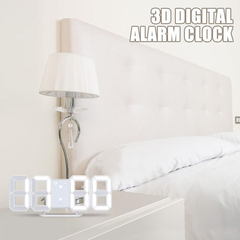 Digitale Wekker met LED Display en Multifunctioneel Ontwerp 4