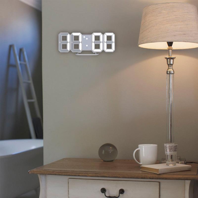 Digitale Wekker met LED Display en Multifunctioneel Ontwerp 5