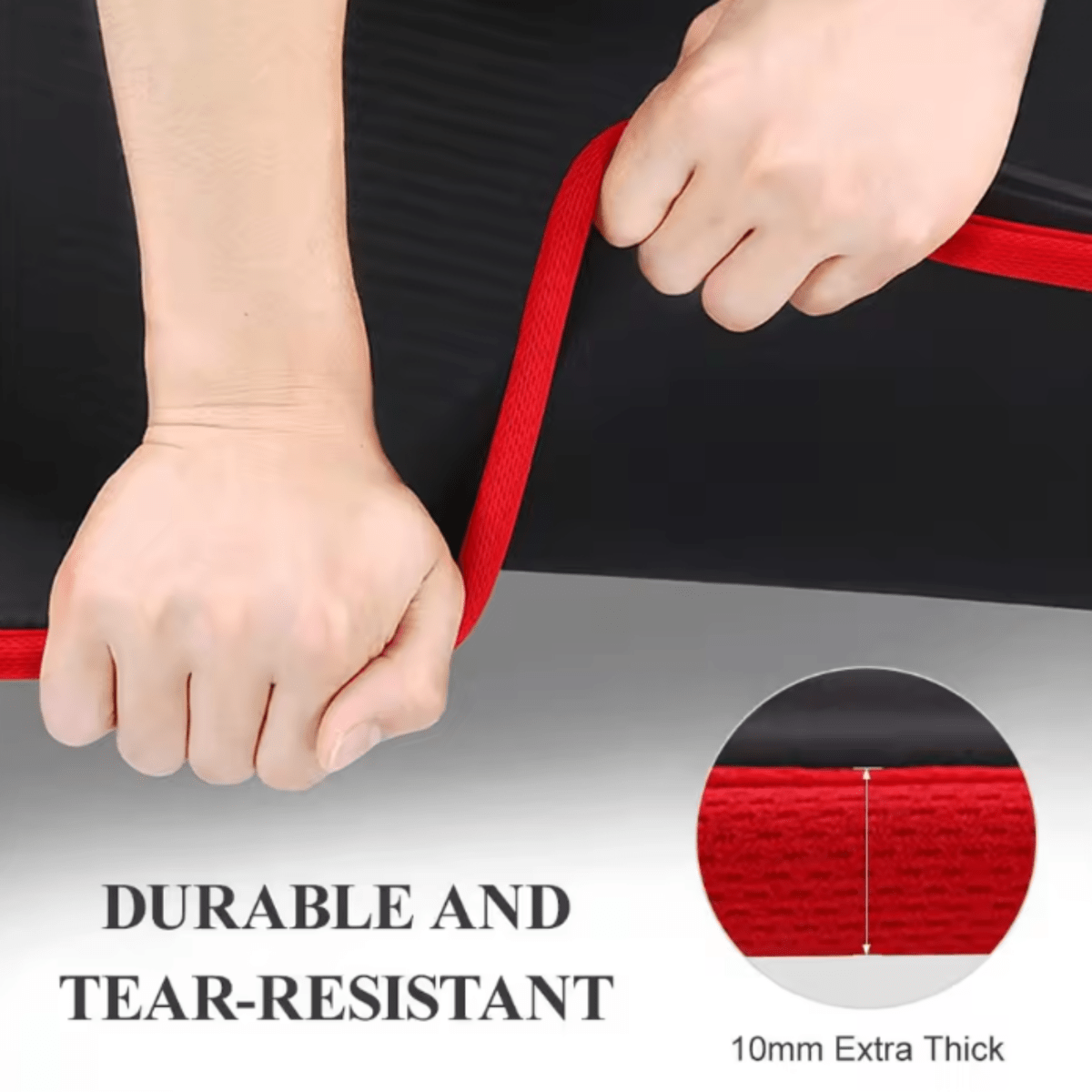 Dikke Yogamat Voor Dames en Heren Met Antislip Ondersteuning 5