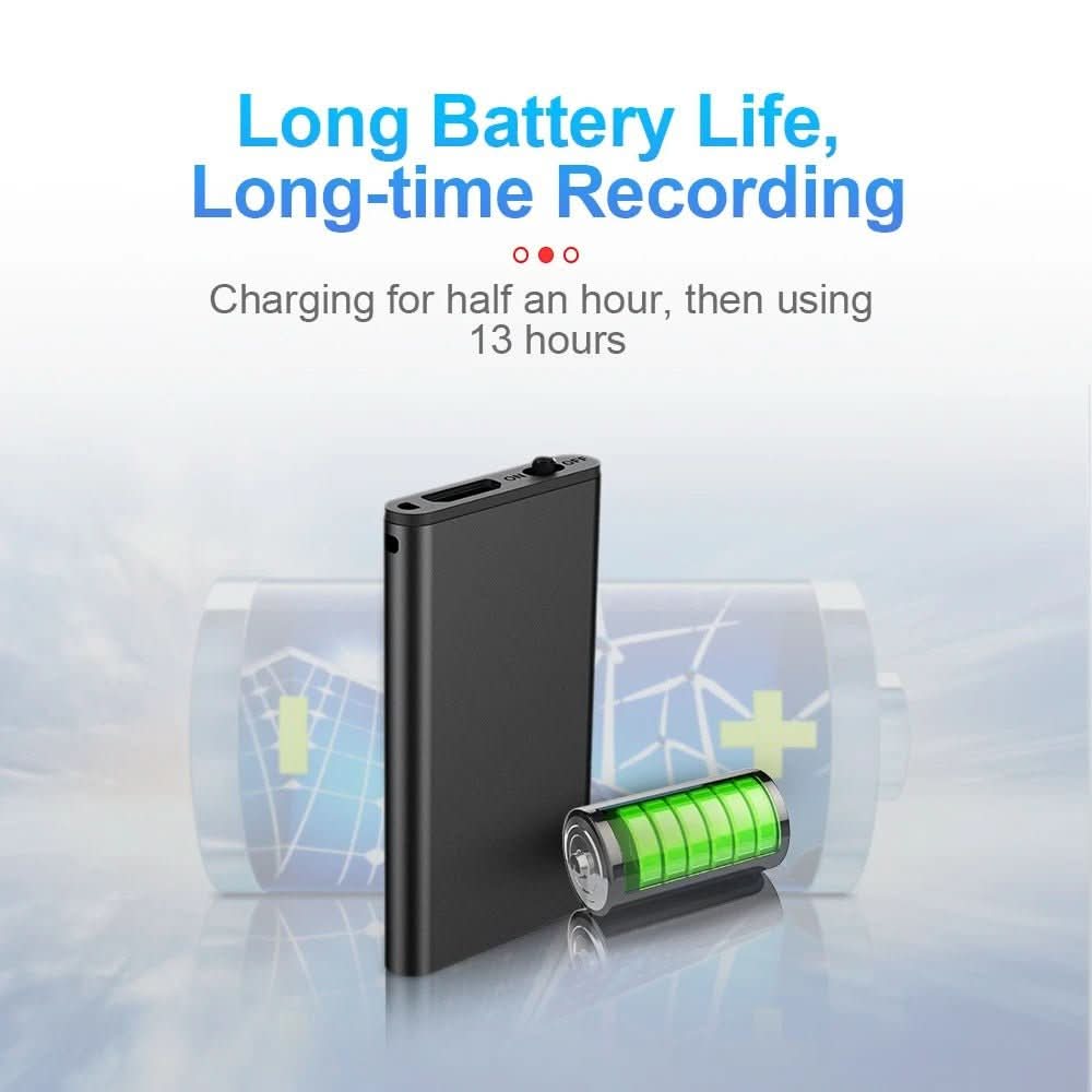 Dikteerapparaat Mini met Spraakactivering en 32 GB Opslag 5
