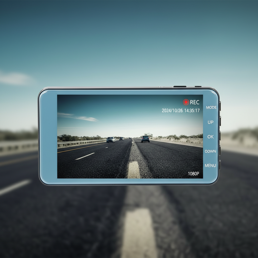 Draadloze Dashcam Voor en Achter met Nachtzicht 1