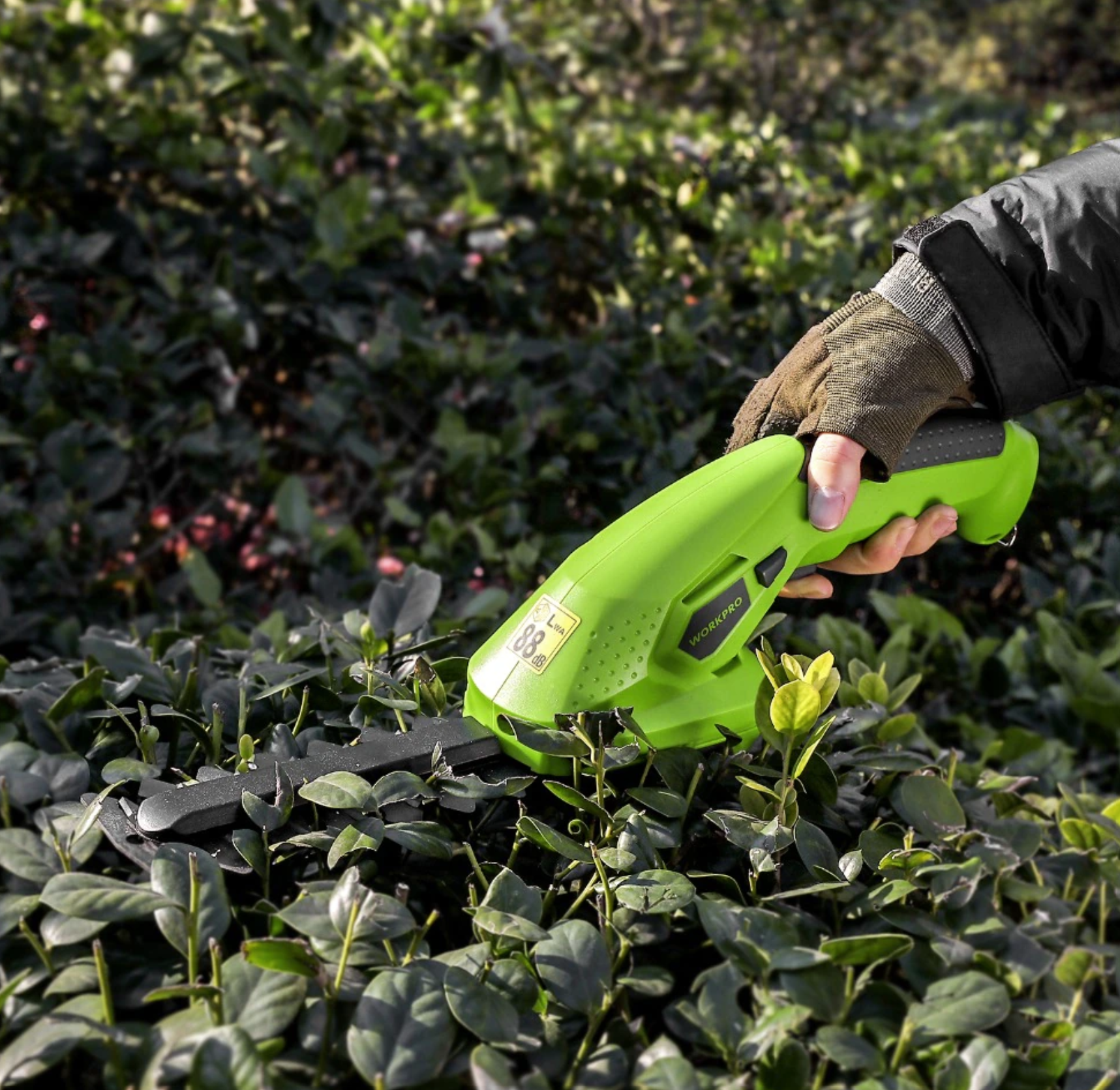 Draadloze Elektrische Heggenschaar Accu Voor Efficiënt Snoeien 0