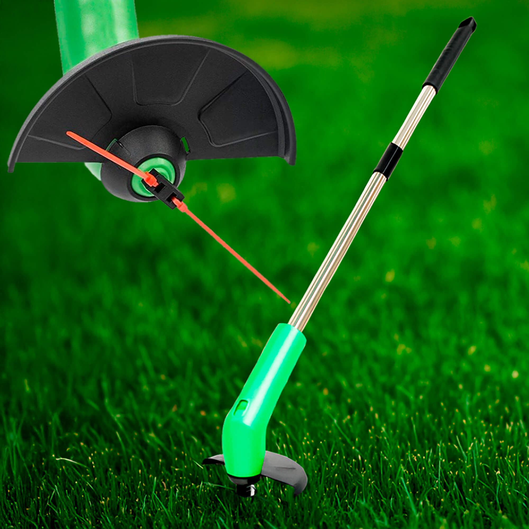 Draadloze Grastrimmer voor Tuinonderhoud 0