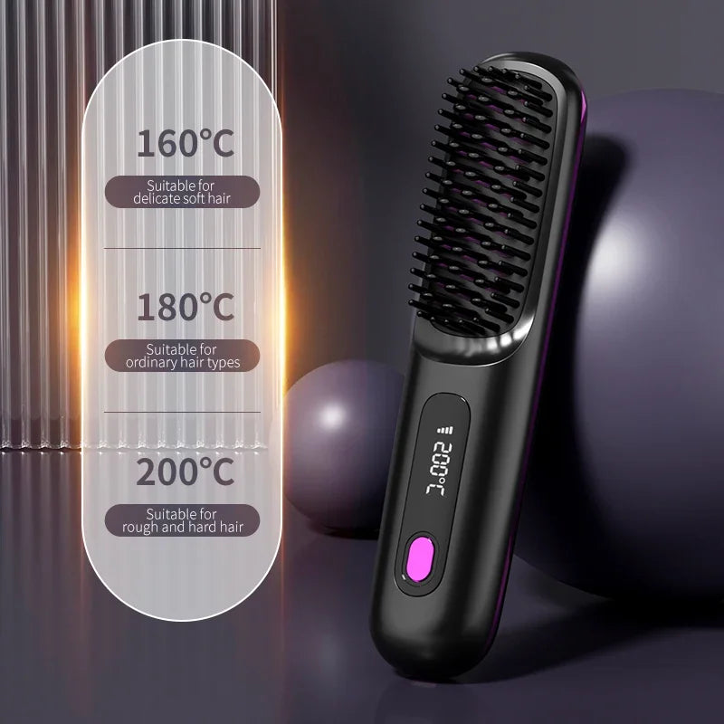 Draadloze Haarstyler Compact met USB Oplaadfunctie 5