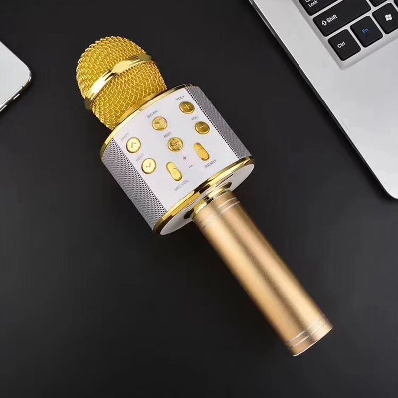 Draadloze Karaoke Microfoon voor Dames en Heren 9