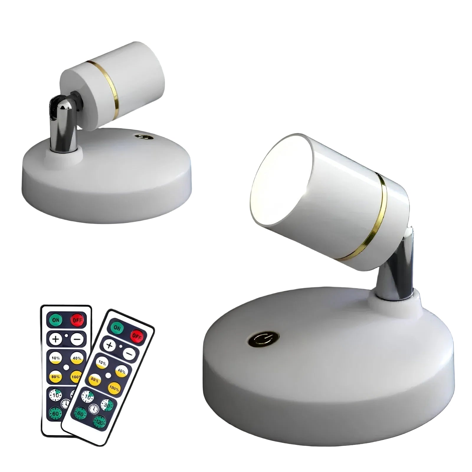 Draadloze LED-spot voor Multidirectionele Verlichting 0