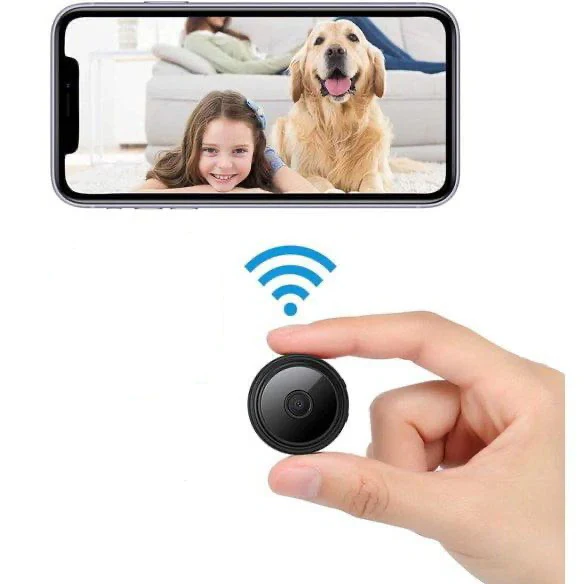 Draadloze Mini Camera met Audio en Video Streaming 0