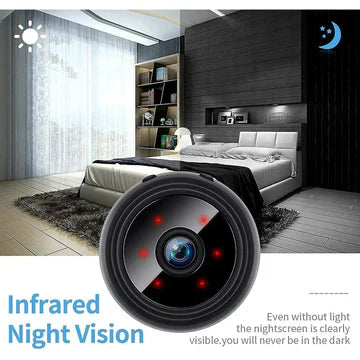 Draadloze Mini Camera met Audio en Video Streaming 2