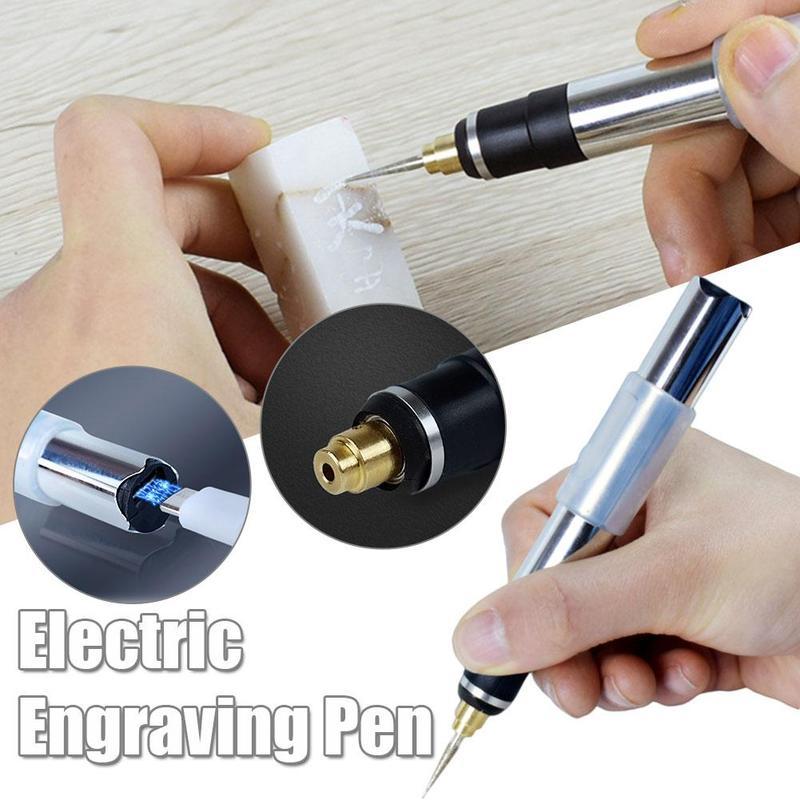 Draadloze Mini Elektrische Graveer- en Boormachine Pen 2