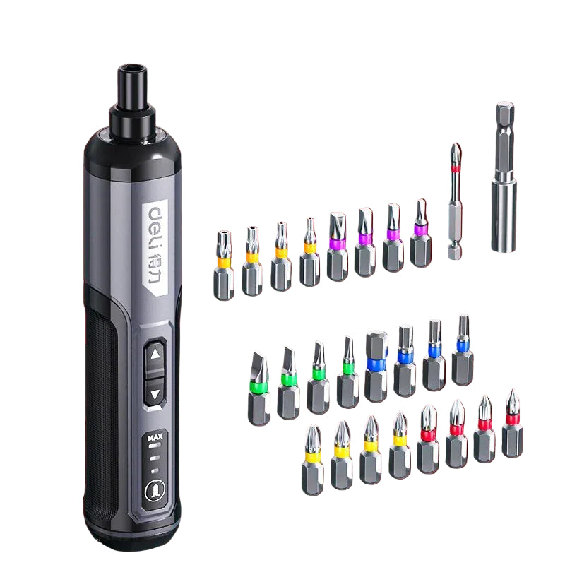 Draadloze Mini Schroevendraaierset Met Boorset Voor Thuisgebruik 0