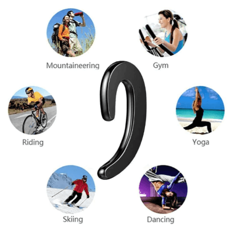 Draadloze Oortelefoon Voor Actieve Gebruikers Met Externe Luidspreker 7