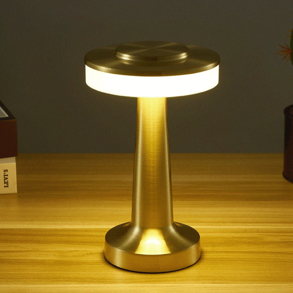 Draadloze Tafellamp Retro Stijl 3