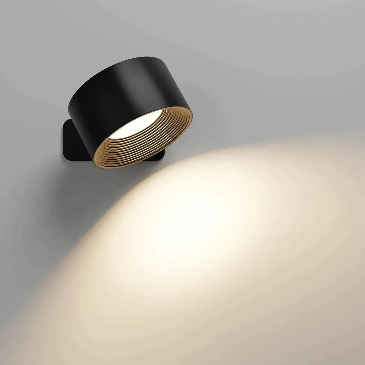 Draadloze Wandlamp 360° Verstelbaar voor Binnengebruik 0