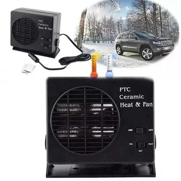 Draagbare 12V Auto Verwarming Ventilator met Thermostaat 5