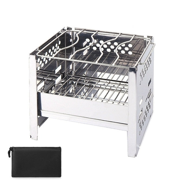 Draagbare BBQ Grill Voor Buiten Met Robuust Ontwerp 5