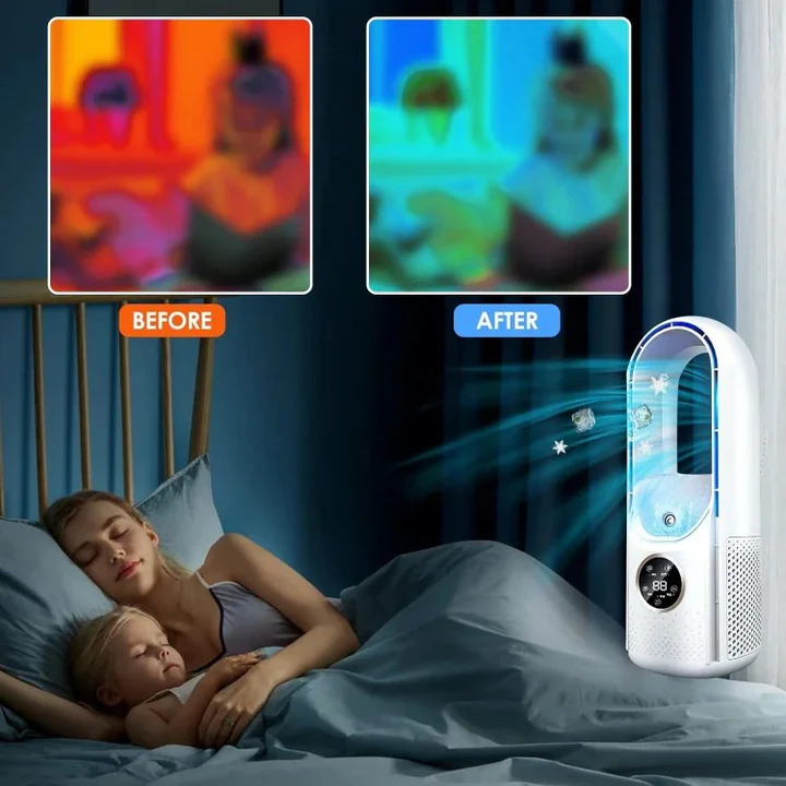 Draagbare Bladloze Airconditioner Stil en Compact 8