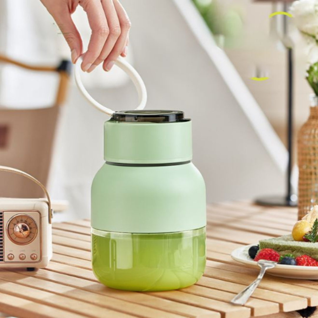 Draagbare Blender en Sapcentrifuge voor Smoothies en Sappen 0