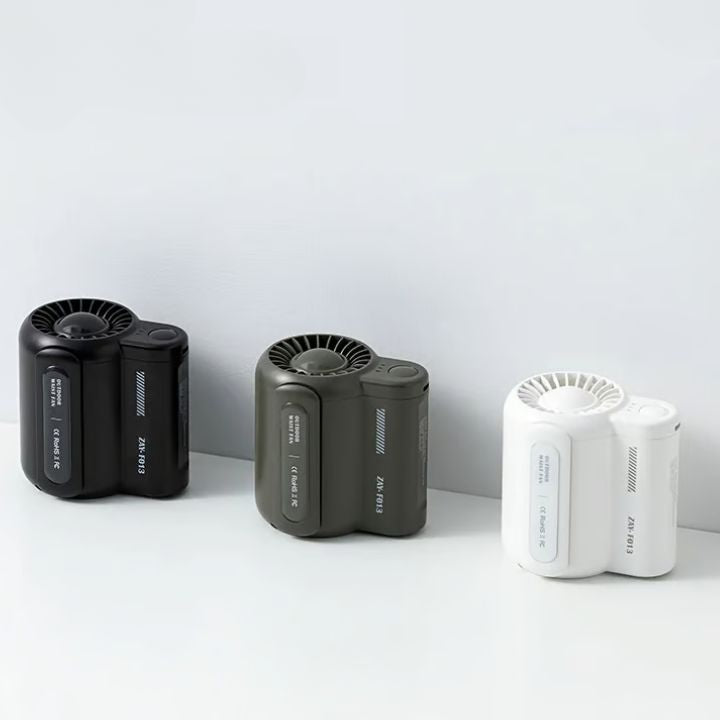 Draagbare Clip Ventilator Handenvrij Design 5
