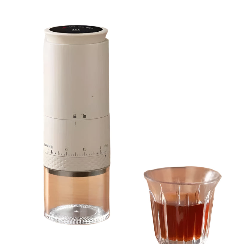 Draagbare Elektrische Koffiemolen met Instelbaar Maalniveau 2
