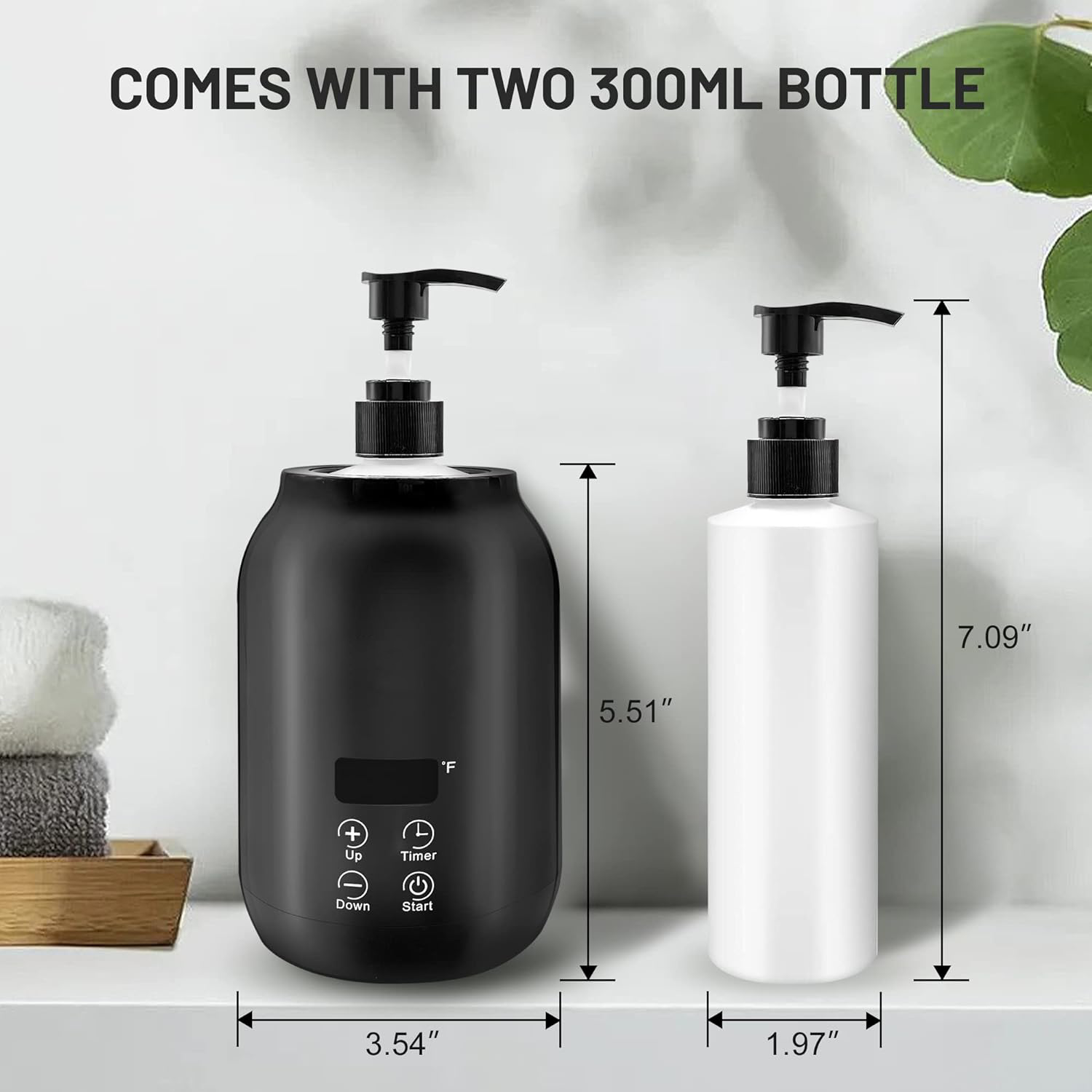 Draagbare Elektrische Lotion Verwarmer voor Massage 3