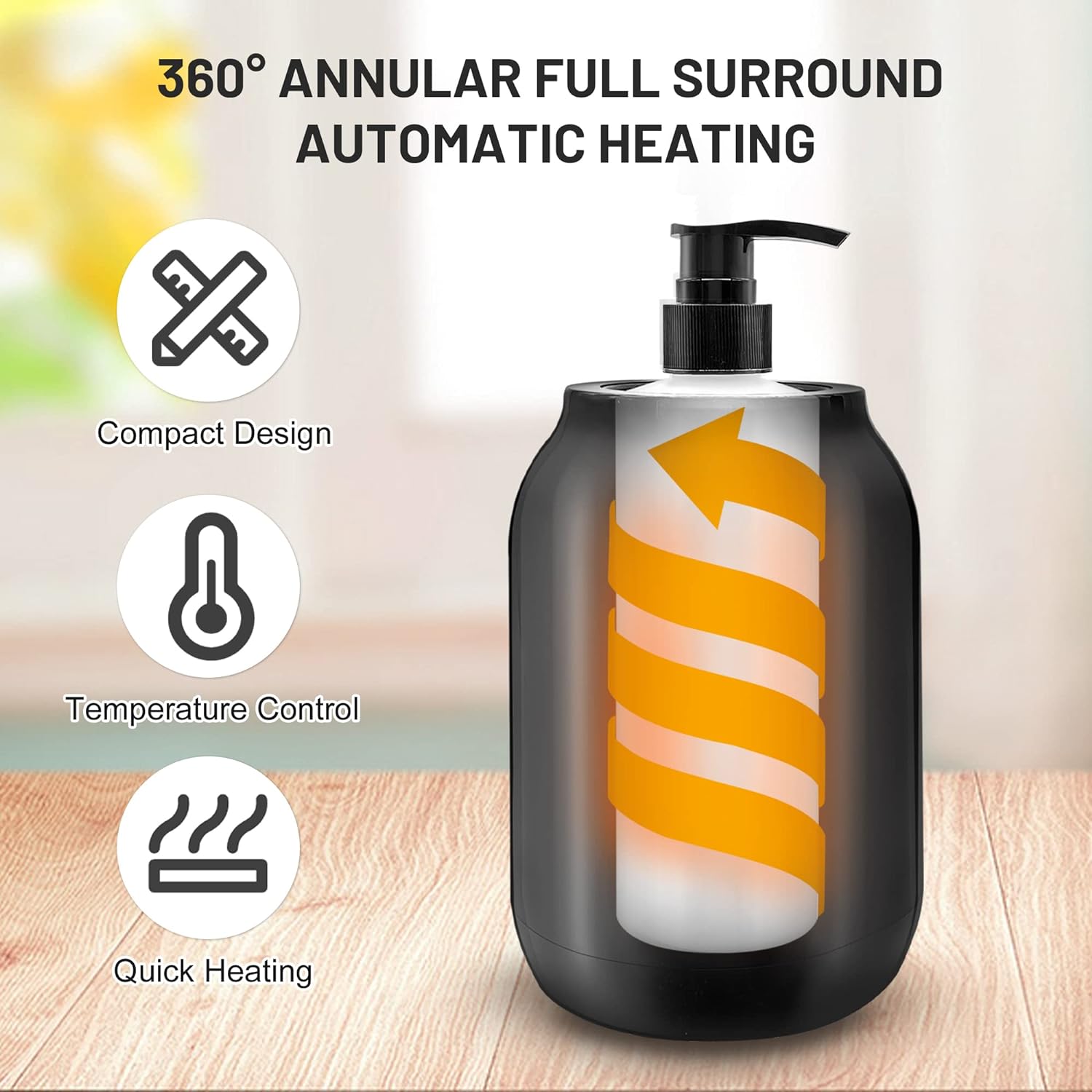 Draagbare Elektrische Lotion Verwarmer voor Massage 6
