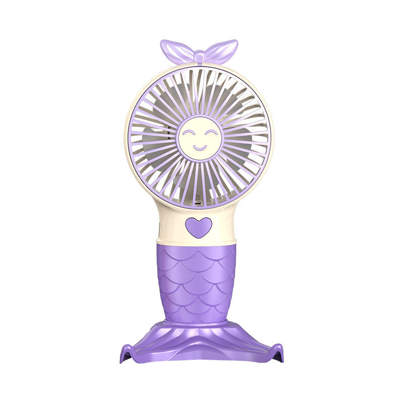 Draagbare Handventilator Zeemeermin Thema Compact & Stil 3