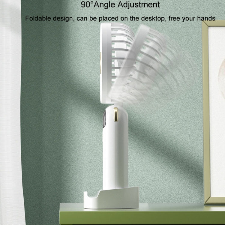 Draagbare Handventilator met Digitale Display en Oplaadfunctie 6