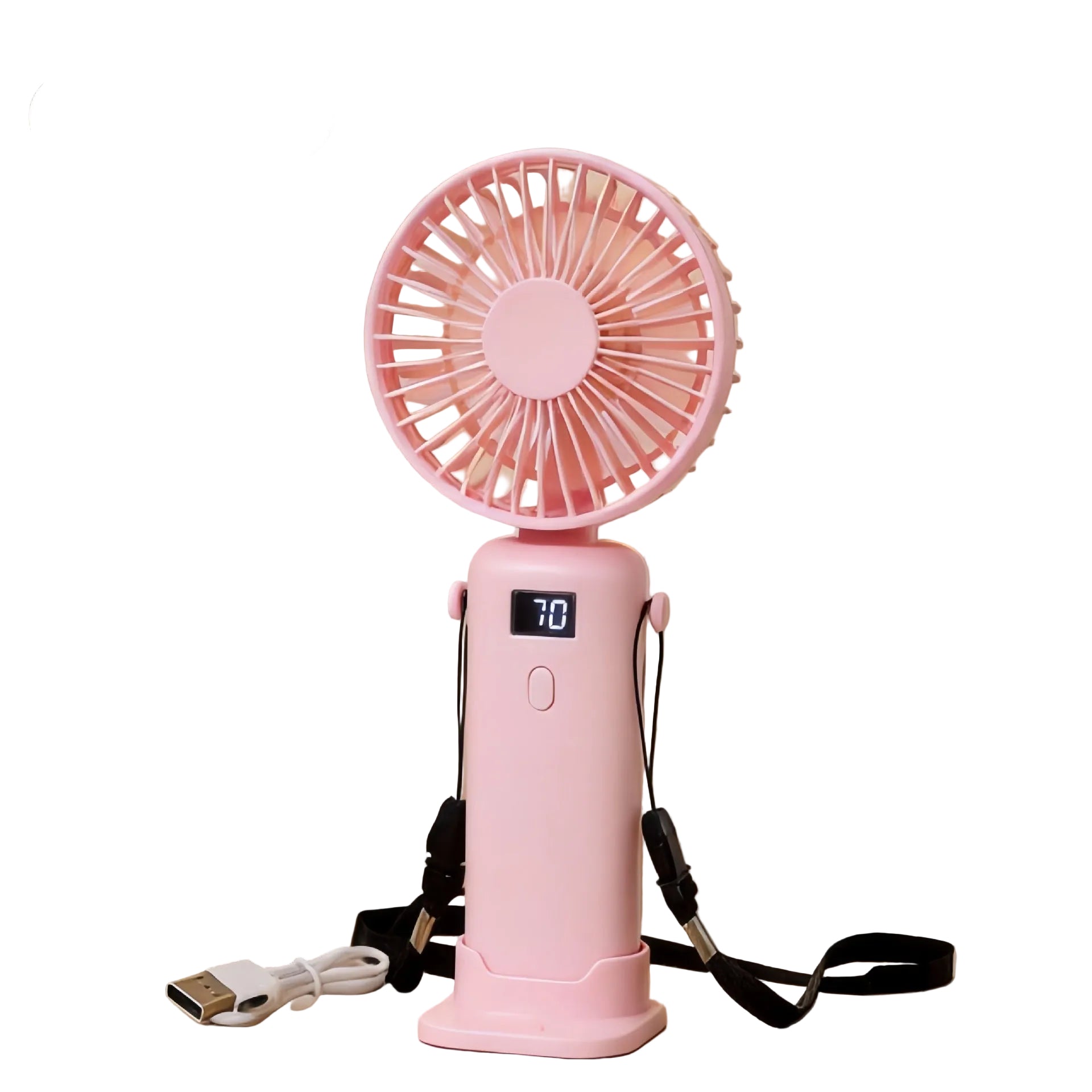 Draagbare Handventilator voor Dames met Ergonomisch Ontwerp 4