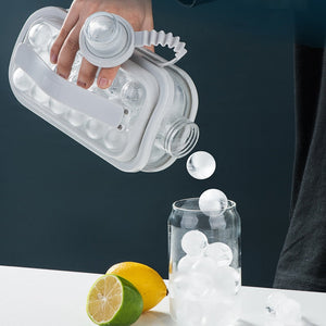 Draagbare IJsblokjesmaker en Waterfles Voor Verfrissende Drankjes 3