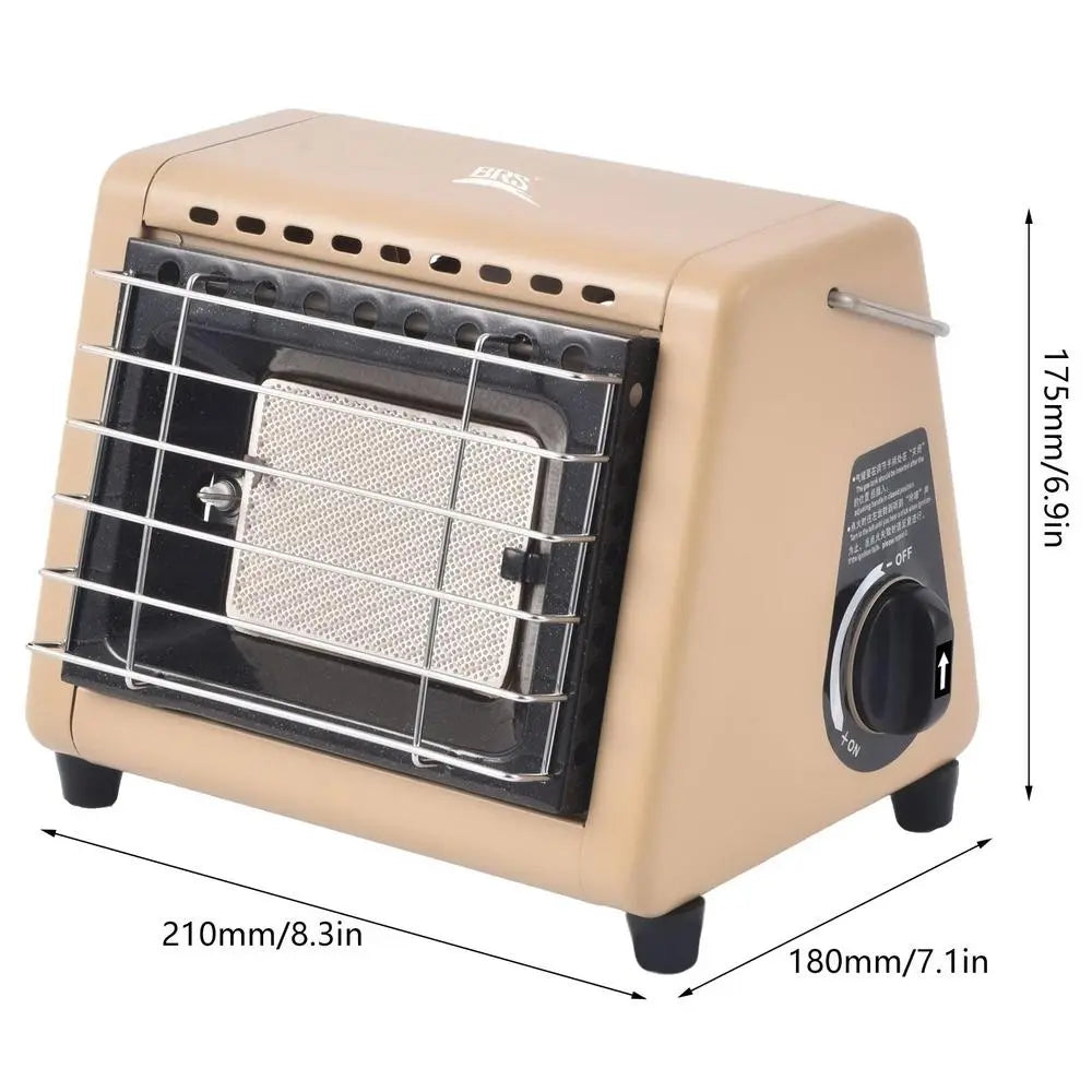 Draagbare Kachel Voor Camping Verstelbaar Compact 1500W 0
