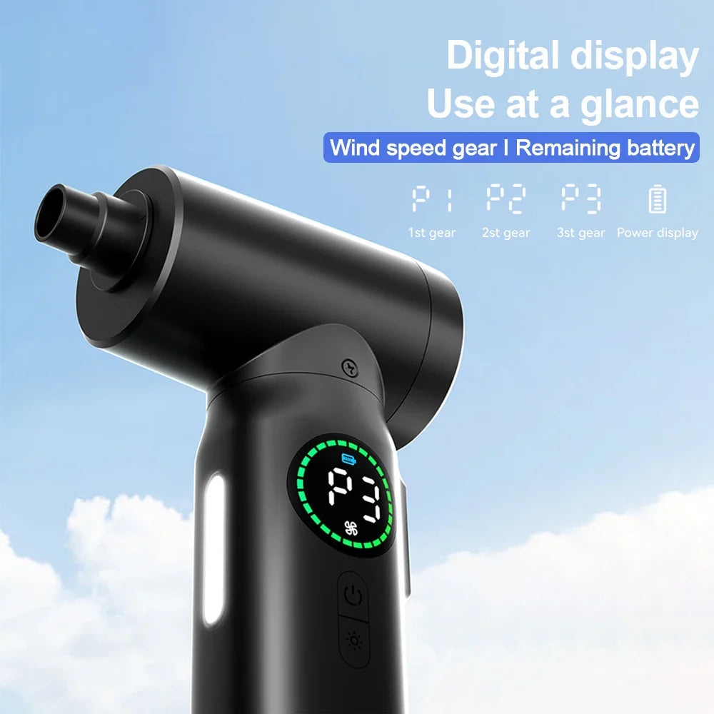 Draagbare Luchtzuiger en Blazer met LED-verlichting 2-in-1 Ontwerp 2