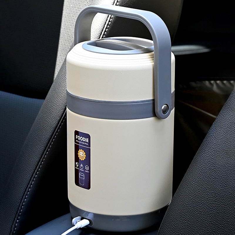 Draagbare Lunchbox met USB Verwarming 5