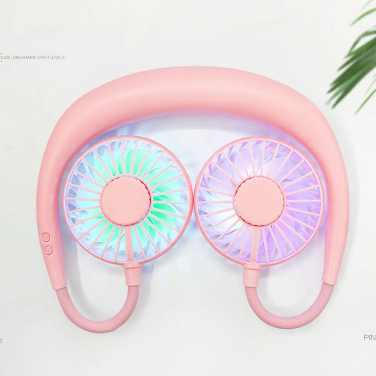 Draagbare Mini Ventilator met LED Verlichting 2