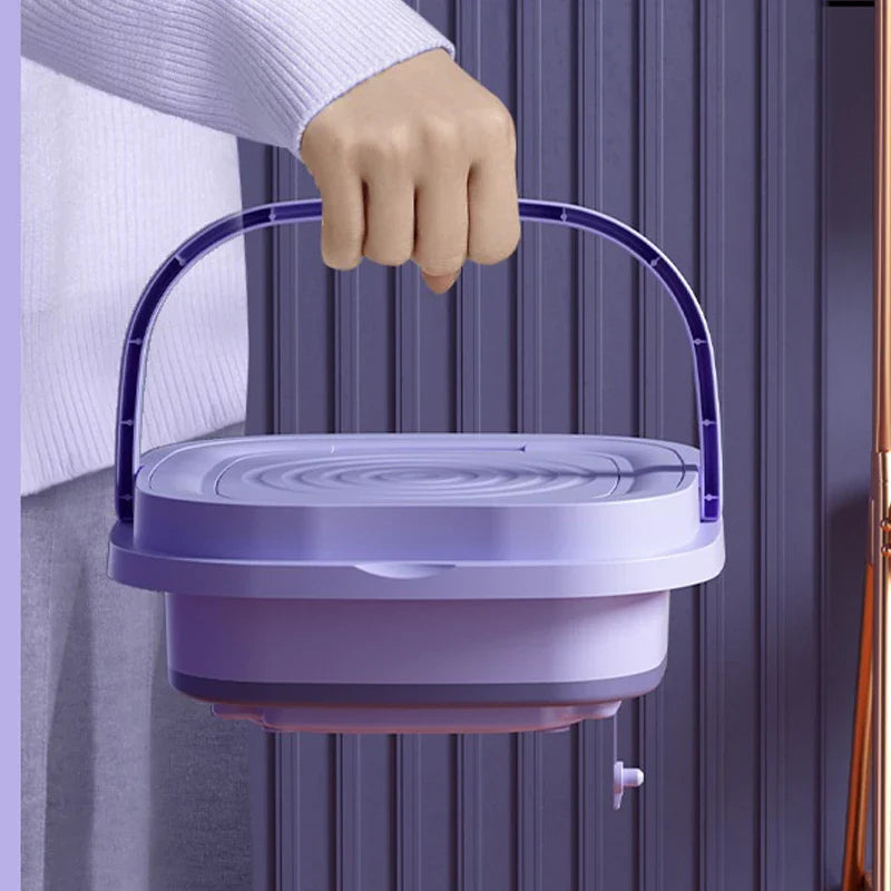 Draagbare Mini Wasmachine Opvouwbaar 8L 1