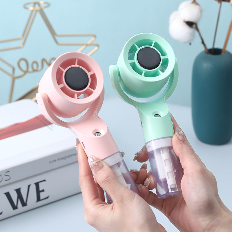 Draagbare Miniventilator met Sprayfunctie Compact Design 2