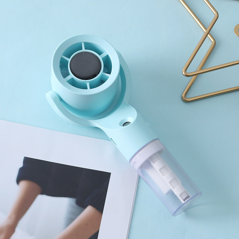 Draagbare Miniventilator met Sprayfunctie Compact Design 8