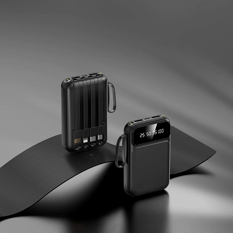 Draagbare Powerbank Compact Met LED-display en Meerdere USB-poorten 4